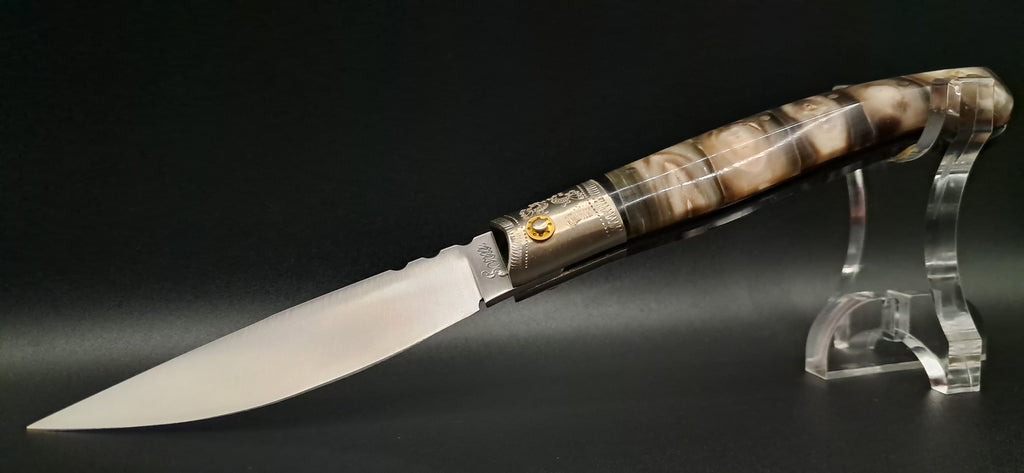 COLTELLO ARTIGIANALE IN STILE PATTADESE