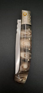 COLTELLO ARTIGIANALE IN STILE PATTADESE