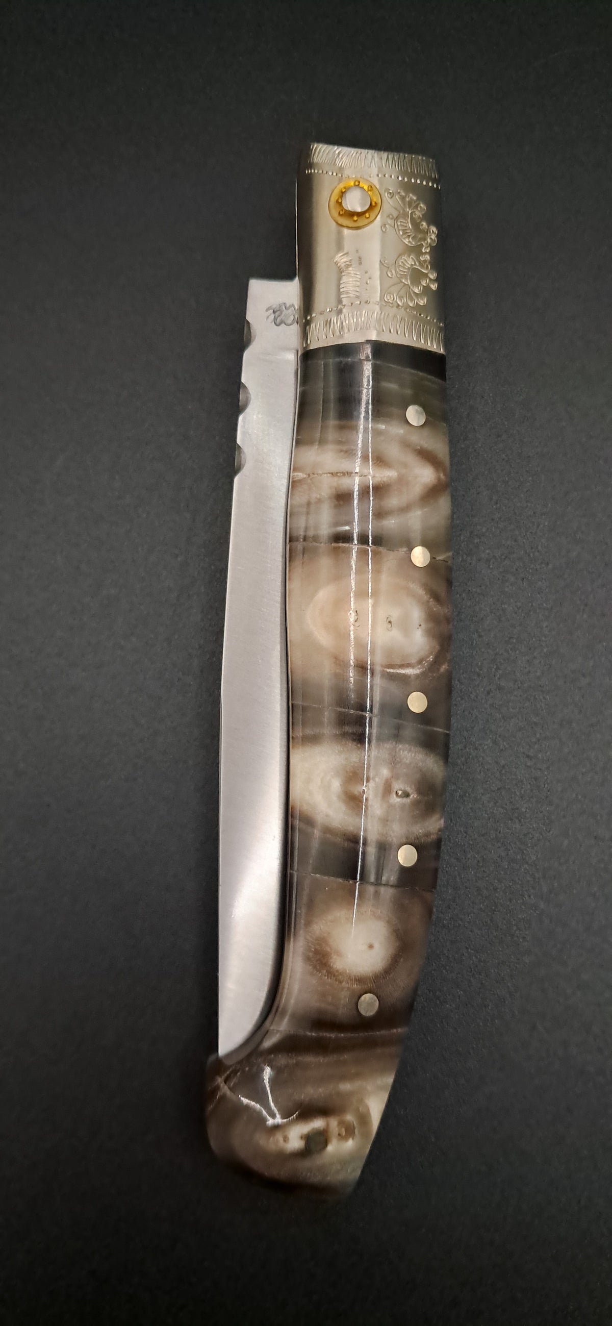 COLTELLO ARTIGIANALE IN STILE PATTADESE