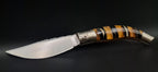 COLTELLO ARTIGIANALE IN STILE SCUOIO