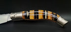 COLTELLO ARTIGIANALE IN STILE SCUOIO