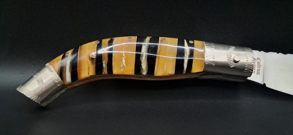COLTELLO ARTIGIANALE IN STILE SCUOIO