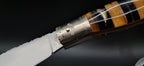 COLTELLO ARTIGIANALE IN STILE SCUOIO