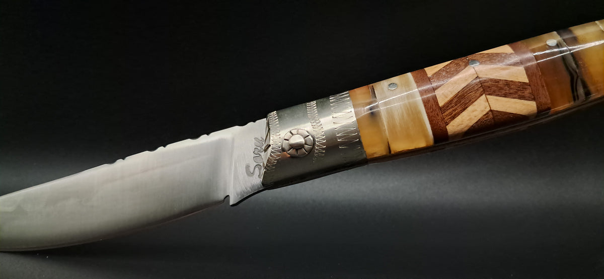 COLTELLO ARTIGIANALE IN STILE DORGALESE