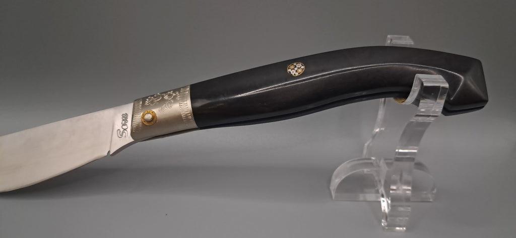 COLTELLO ARTIGIANALE IN STILE SEMI SCUOIO