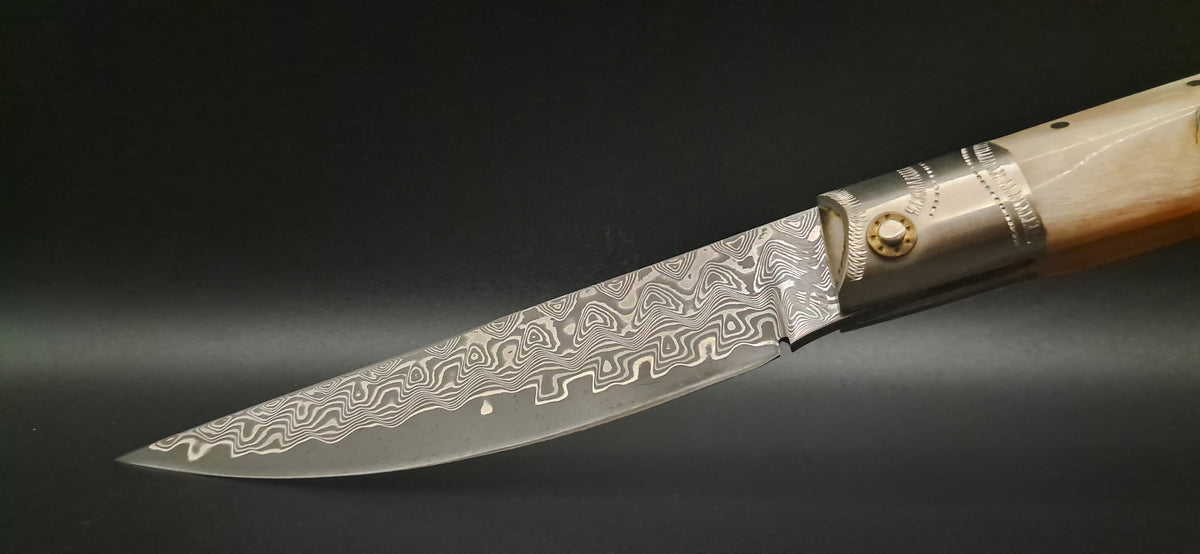 COLTELLO ARTIGIANALE IN STILE PATTADESE