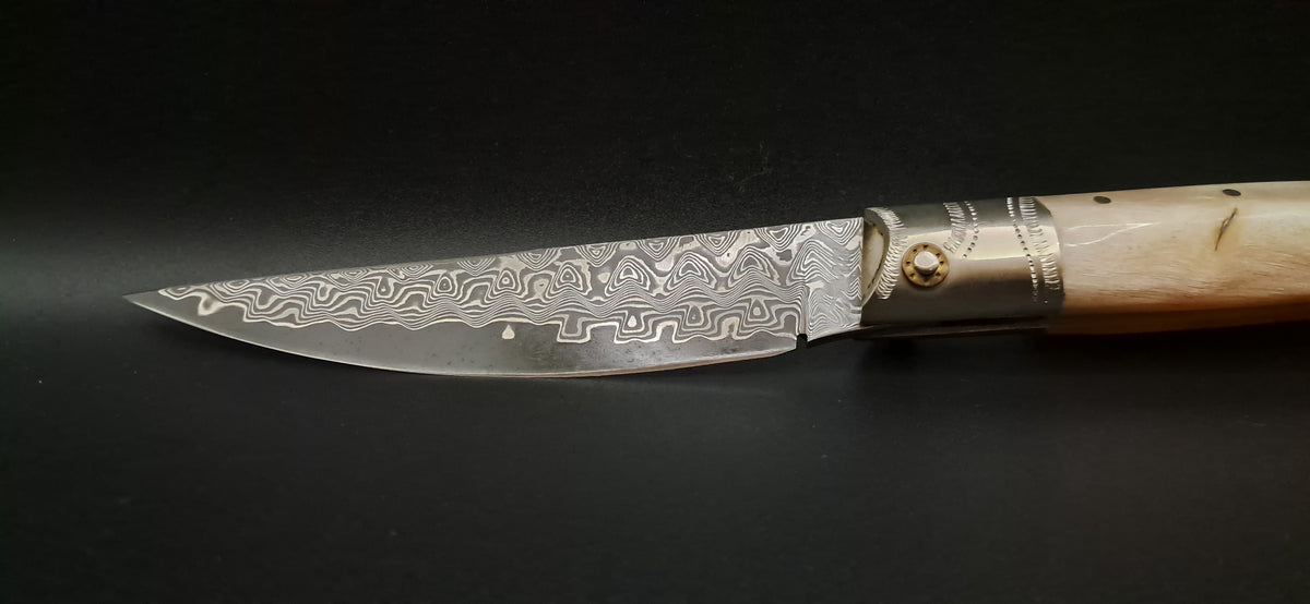 COLTELLO ARTIGIANALE IN STILE PATTADESE