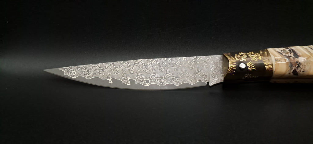 COLTELLO ARTIGIANALE IN STILE DORGALESE