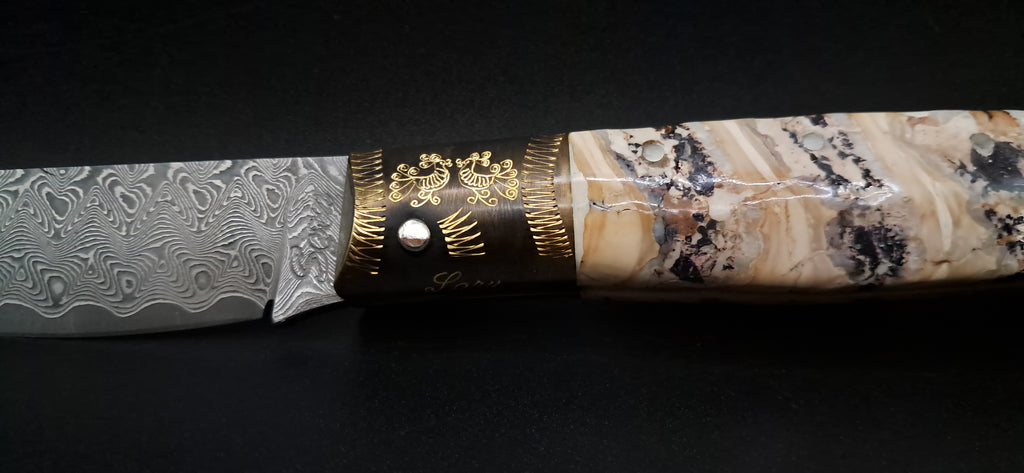 COLTELLO ARTIGIANALE IN STILE DORGALESE