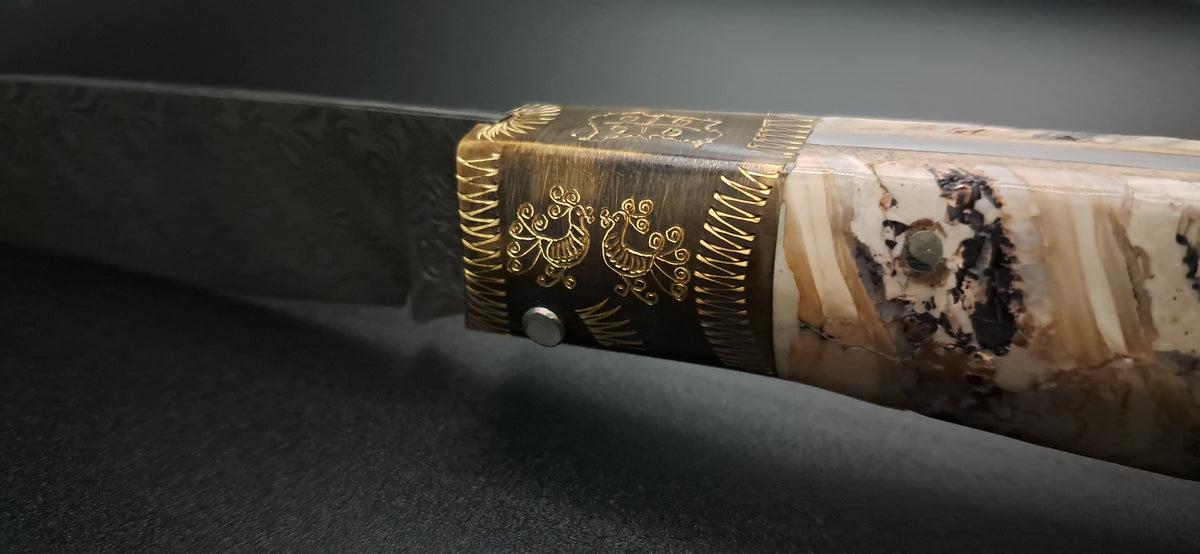 COLTELLO ARTIGIANALE IN STILE DORGALESE