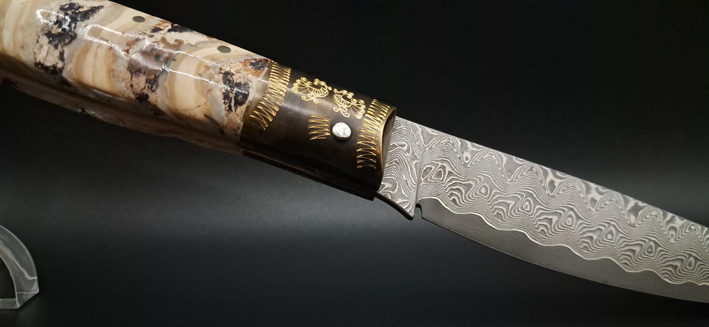 COLTELLO ARTIGIANALE IN STILE DORGALESE