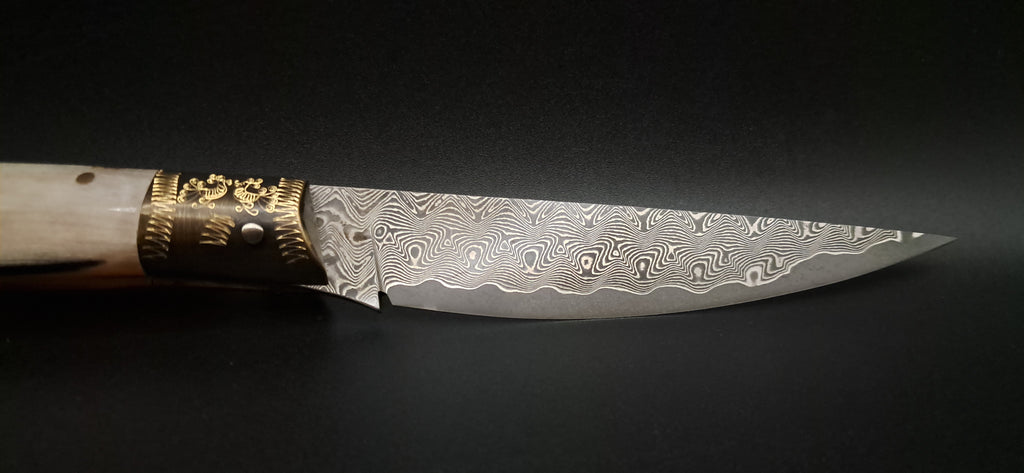 COLTELLO ARTIGIANALE IN STILE DORGALESE