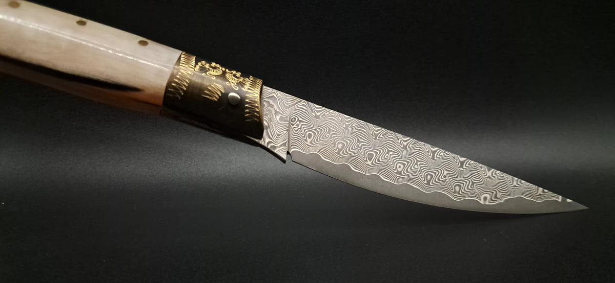 COLTELLO ARTIGIANALE IN STILE DORGALESE