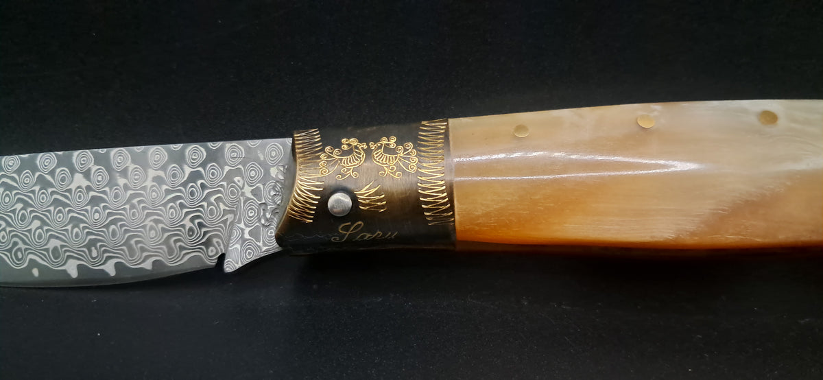 COLTELLO ARTIGIANALE IN STILE DORGALESE