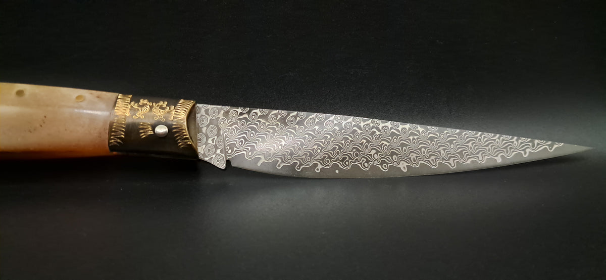 COLTELLO ARTIGIANALE IN STILE DORGALESE