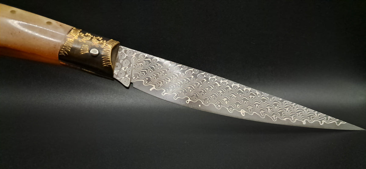 COLTELLO ARTIGIANALE IN STILE DORGALESE