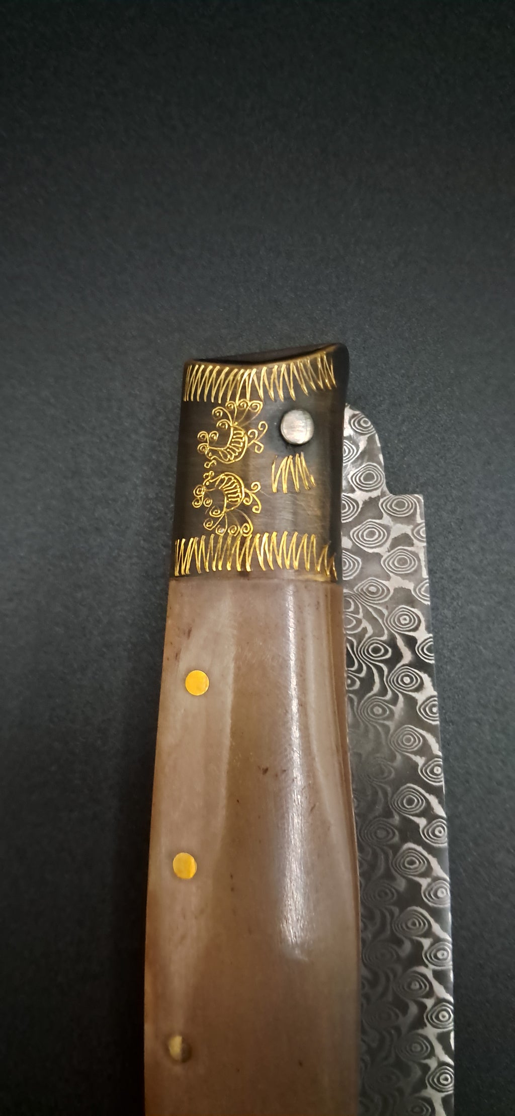 COLTELLO ARTIGIANALE IN STILE DORGALESE